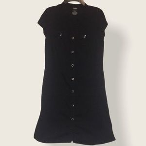 Mossimo Black shirt dress size M